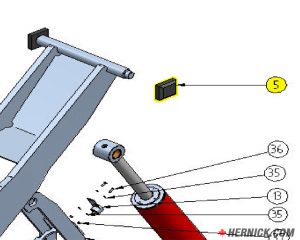 Upper Slide Block for Challenger Lift (3036062520)