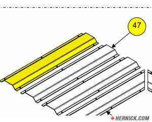 Straight Hose Cover for Challenger Lift (30501)