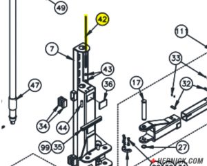 Sync. Cable for Challenger Lift (3W-06-08)