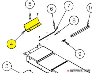 Wheel Stop for Challenger Lift (40266)