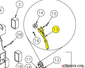 Slack Latch Weld for Challenger Lift (40742)