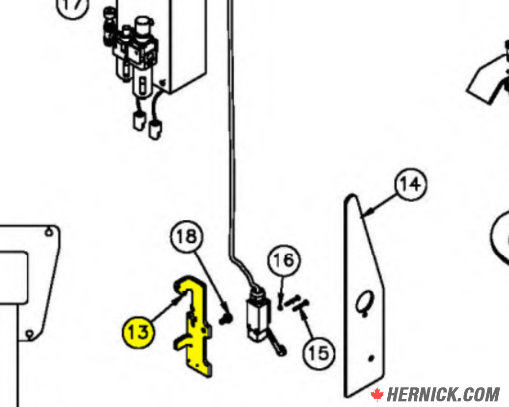 Switch Bracket for Challenger Lift (40870)