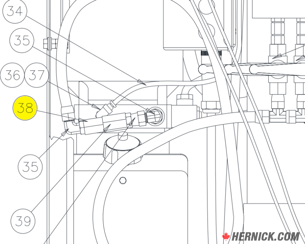 9/16 O-Ring X 9/16 O-Ring for Challenger Lift (DX77-51)