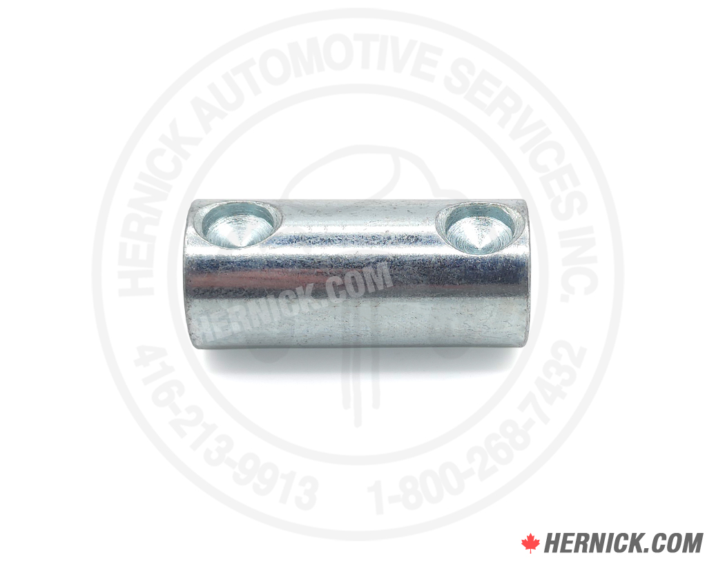 steel mechanical lock pin with a precision-machined cylindrical body.
