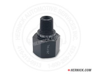 SPX 2611AL straight high-pressure hydraulic connector and reducer.