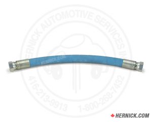 Heavy duty flex hose with blue center