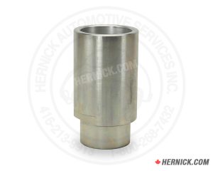 stackable lift adapter height extension with heavy-duty metal construction and 2-inch diameter mounting pin.
