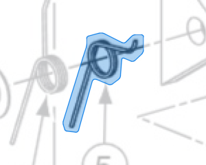 Spring (FJ7382-9) highlighted in an interactive parts breakdown