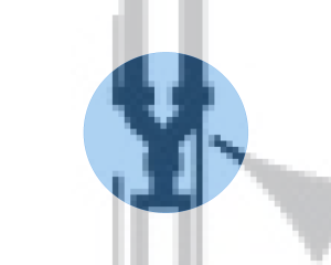 "Y" Connector (FA2230-92) highlighted in an interactive parts breakdown