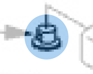 Center Cover, Service (FJ796BL) highlighted in an interactive parts breakdown