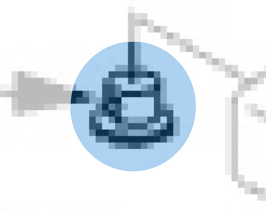 Center Cover, Service (FJ796BL) highlighted in an interactive parts breakdown