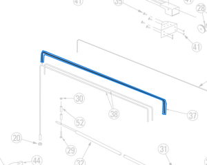 363" Overhd Hose SPO/OA9&98EH1 (FJ842) highlighted in an interactive parts breakdown