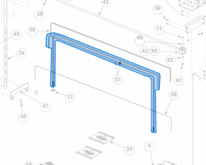 SPO16/O20 Equalizer Cable, See 2POSTCABLES (N3166) highlighted in an interactive parts breakdown
