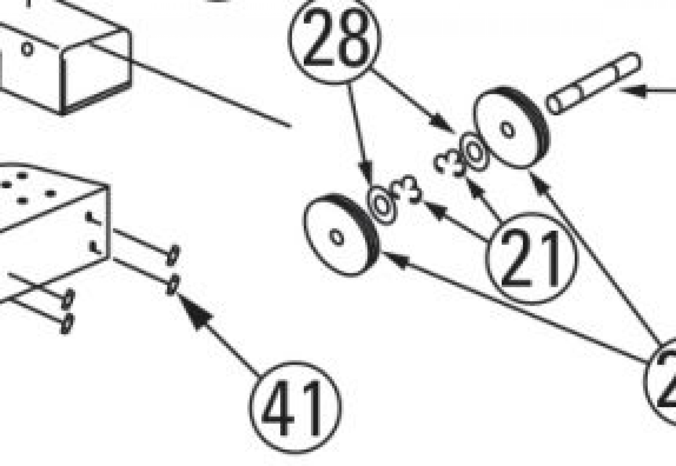 Highlighted location of this part in an interactive parts breakdown