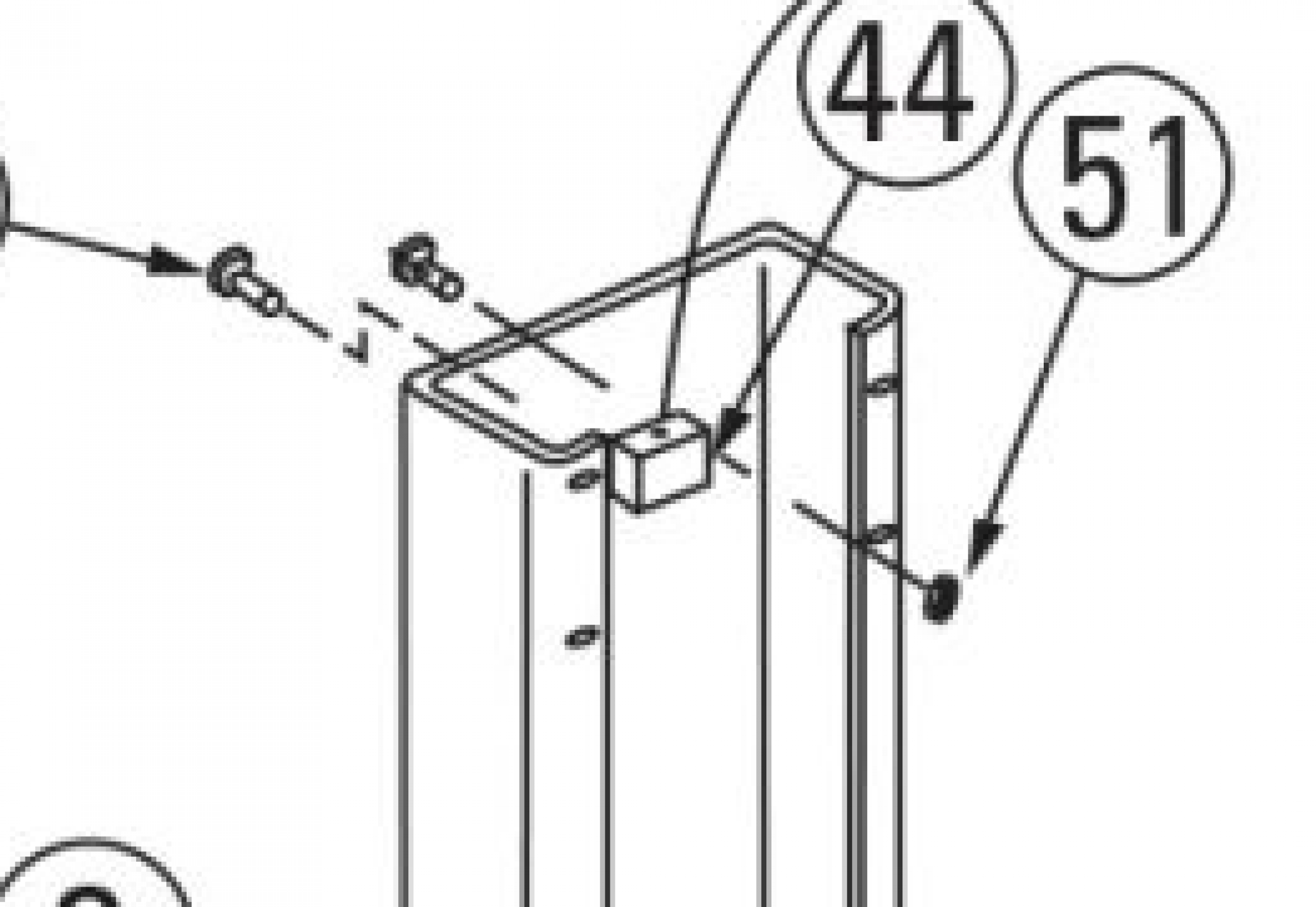Highlighted location of this part in an interactive parts breakdown