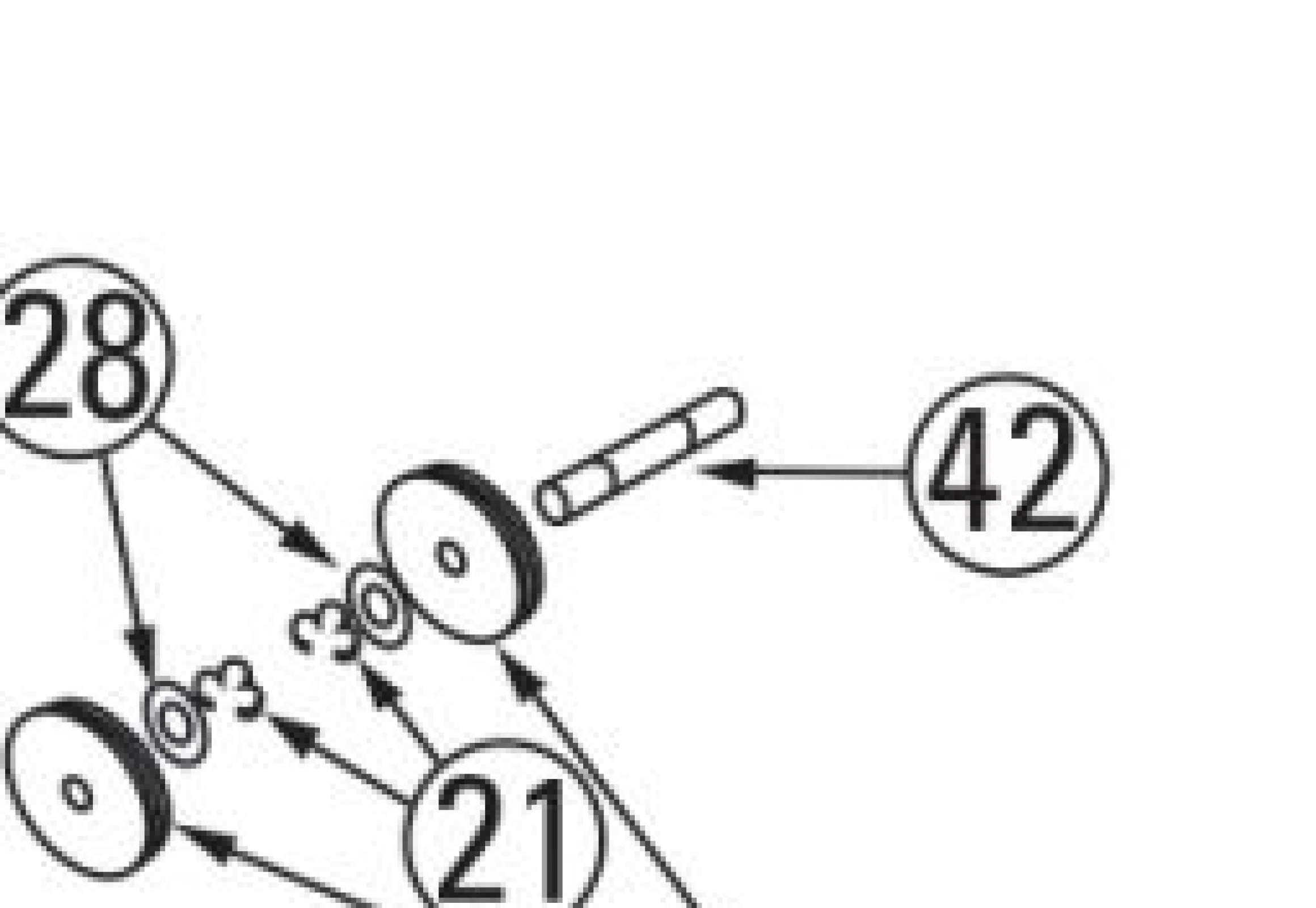 Highlighted location of this part in an interactive parts breakdown