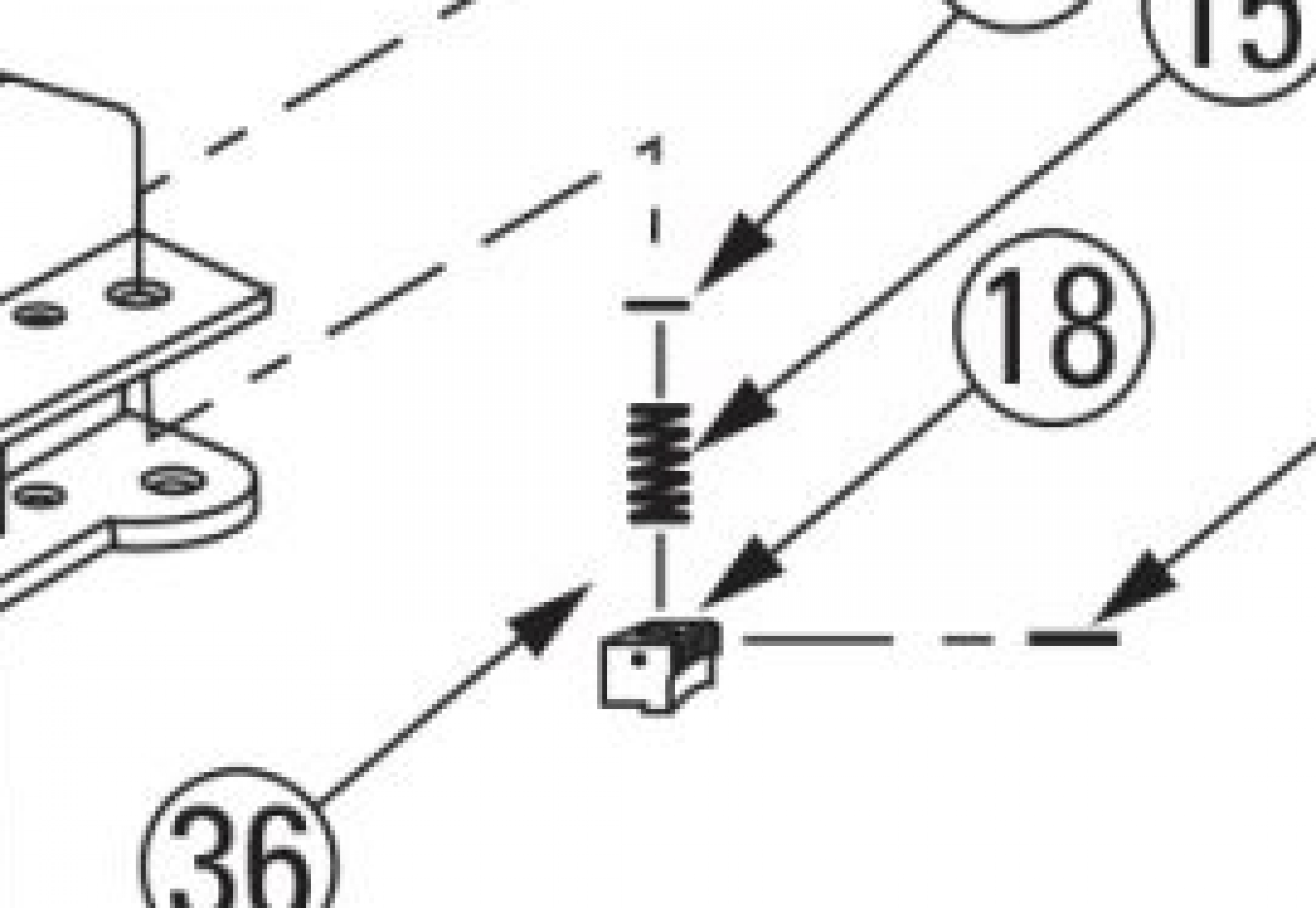 Highlighted location of this part in an interactive parts breakdown