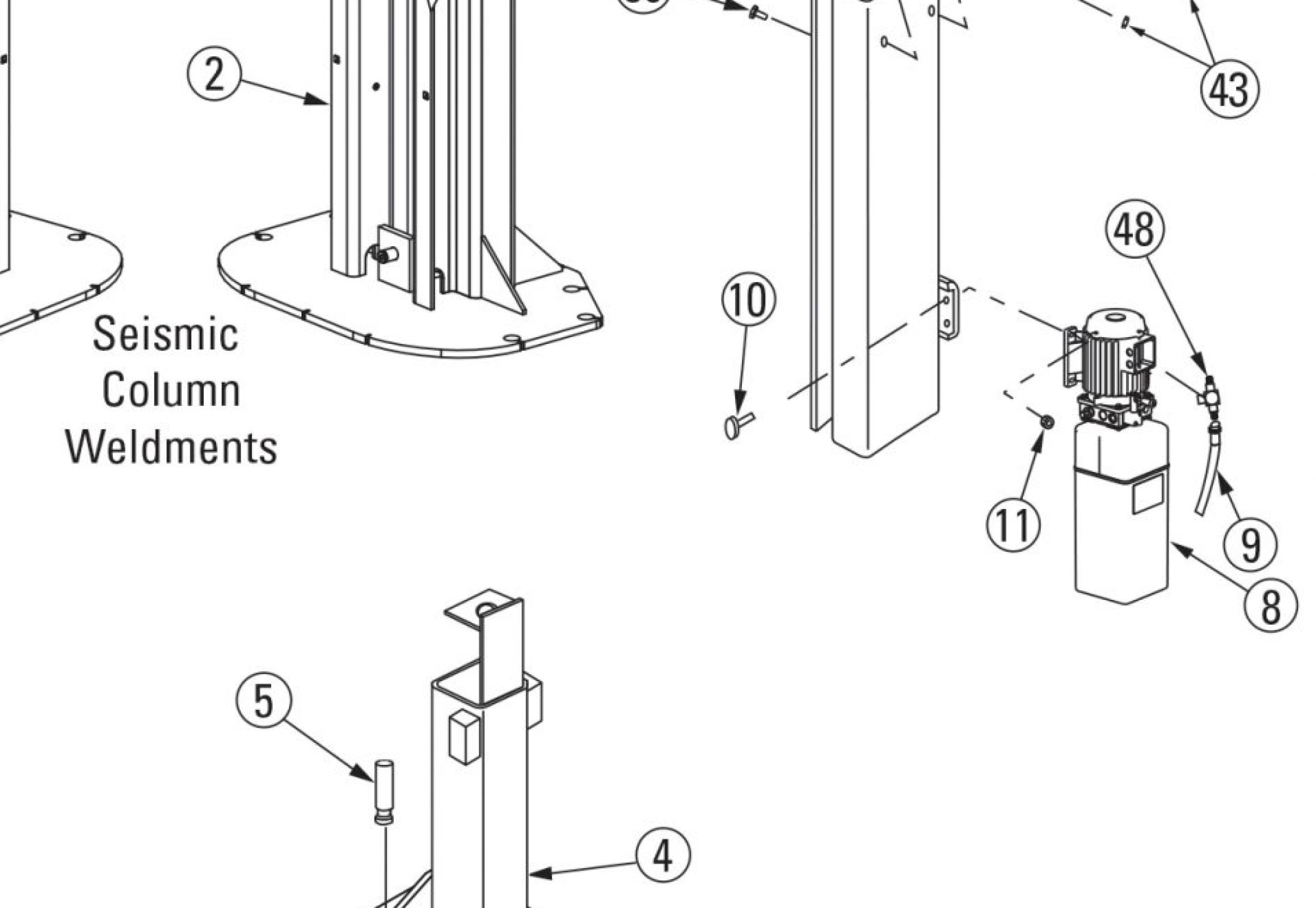 Highlighted location of this part in an interactive parts breakdown