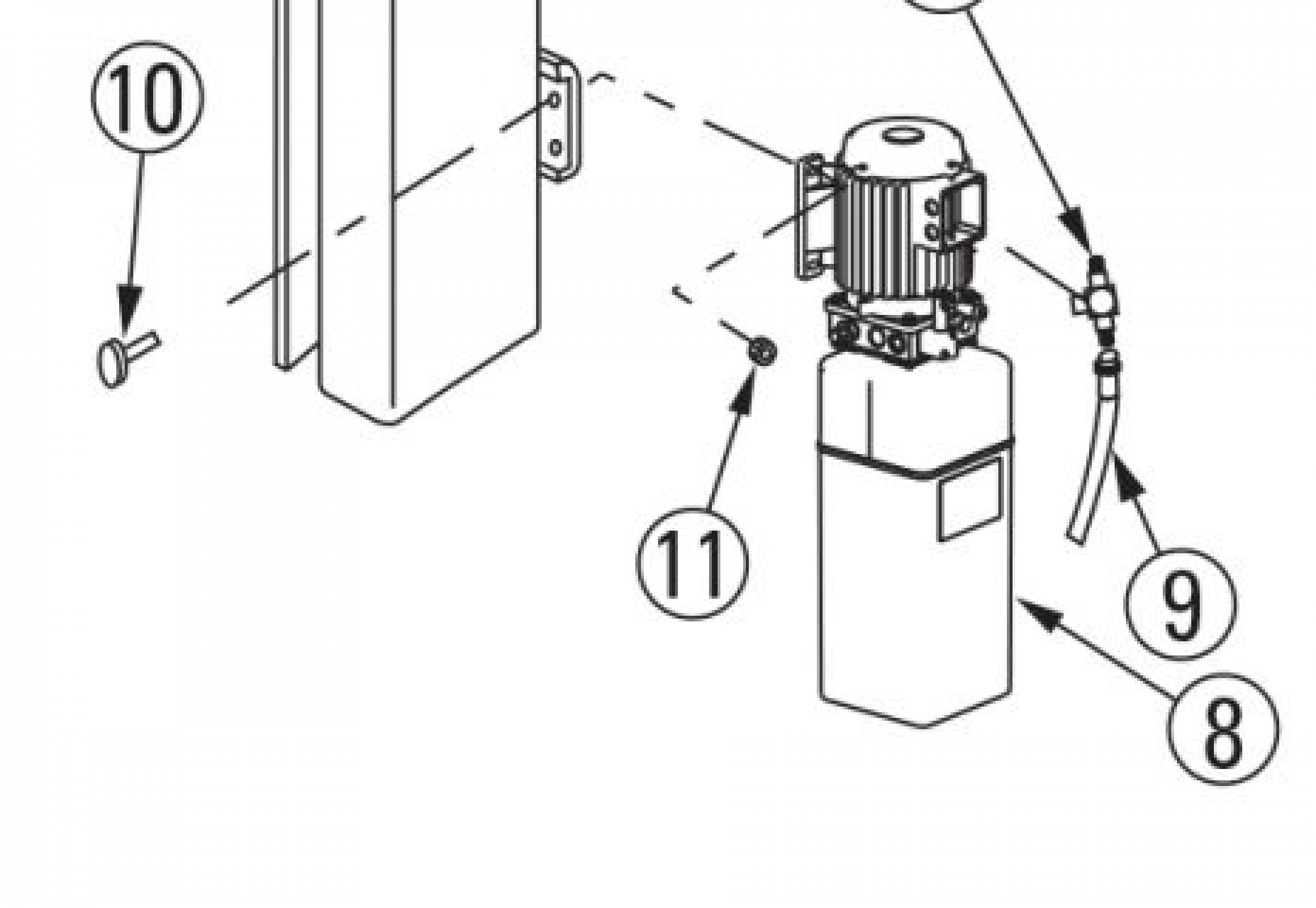 Highlighted location of this part in the SPOA10-AV 2000 Series - Main Breakdown breakdown