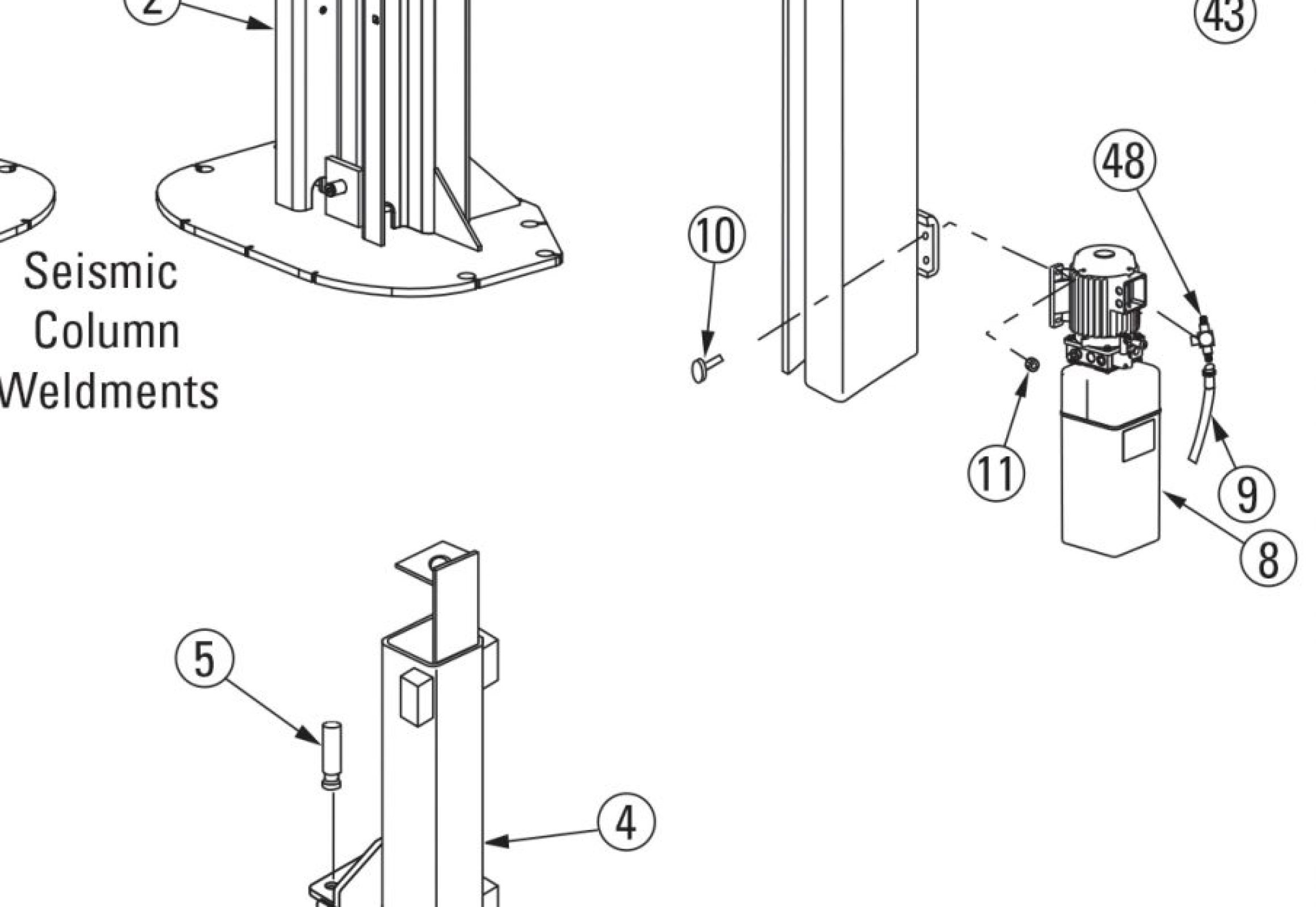 Highlighted location of this part in an interactive parts breakdown