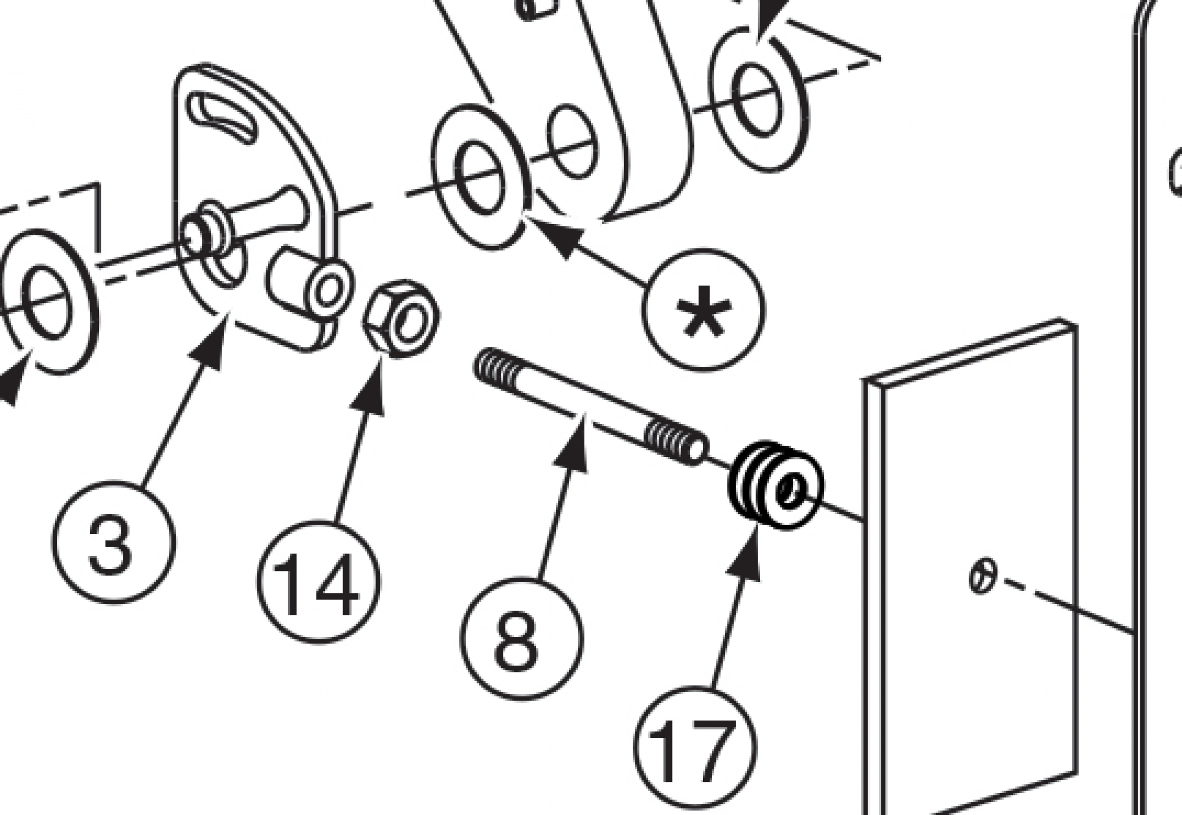 Highlighted location of this part in an interactive parts breakdown