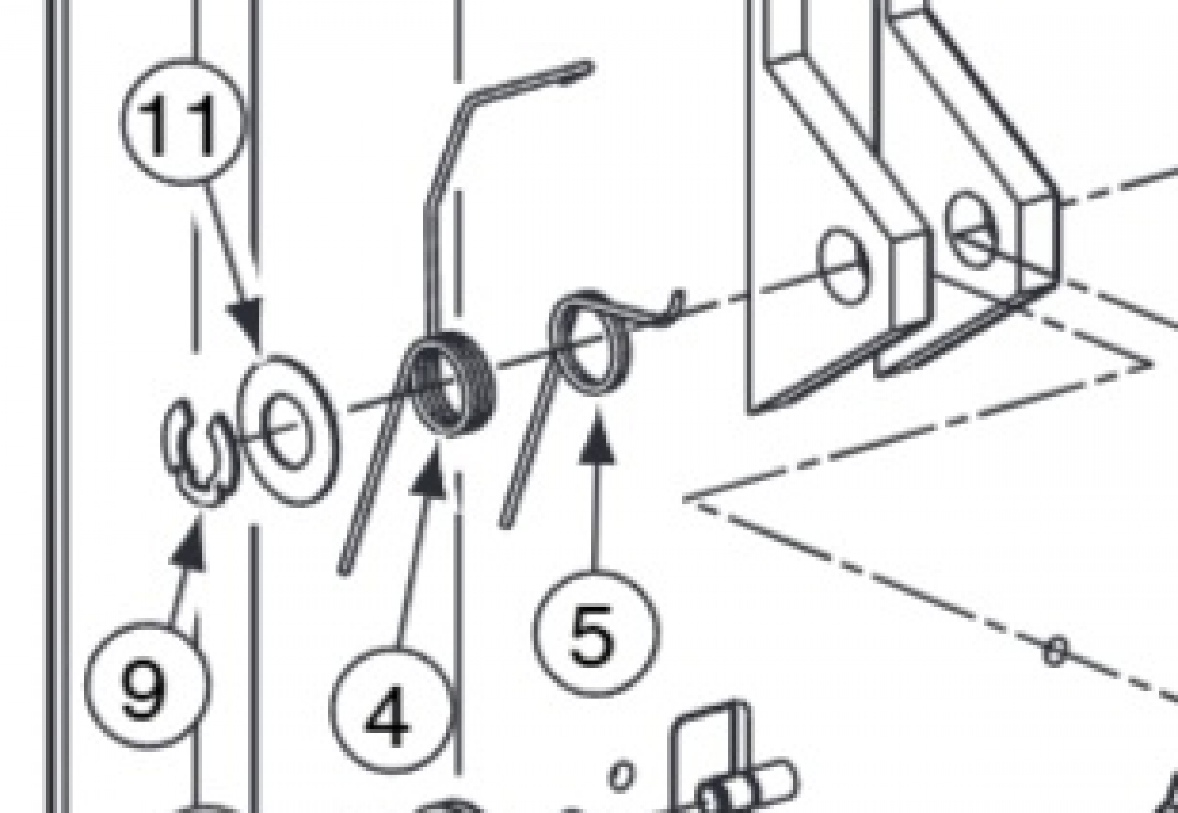 Highlighted location of this part in an interactive parts breakdown