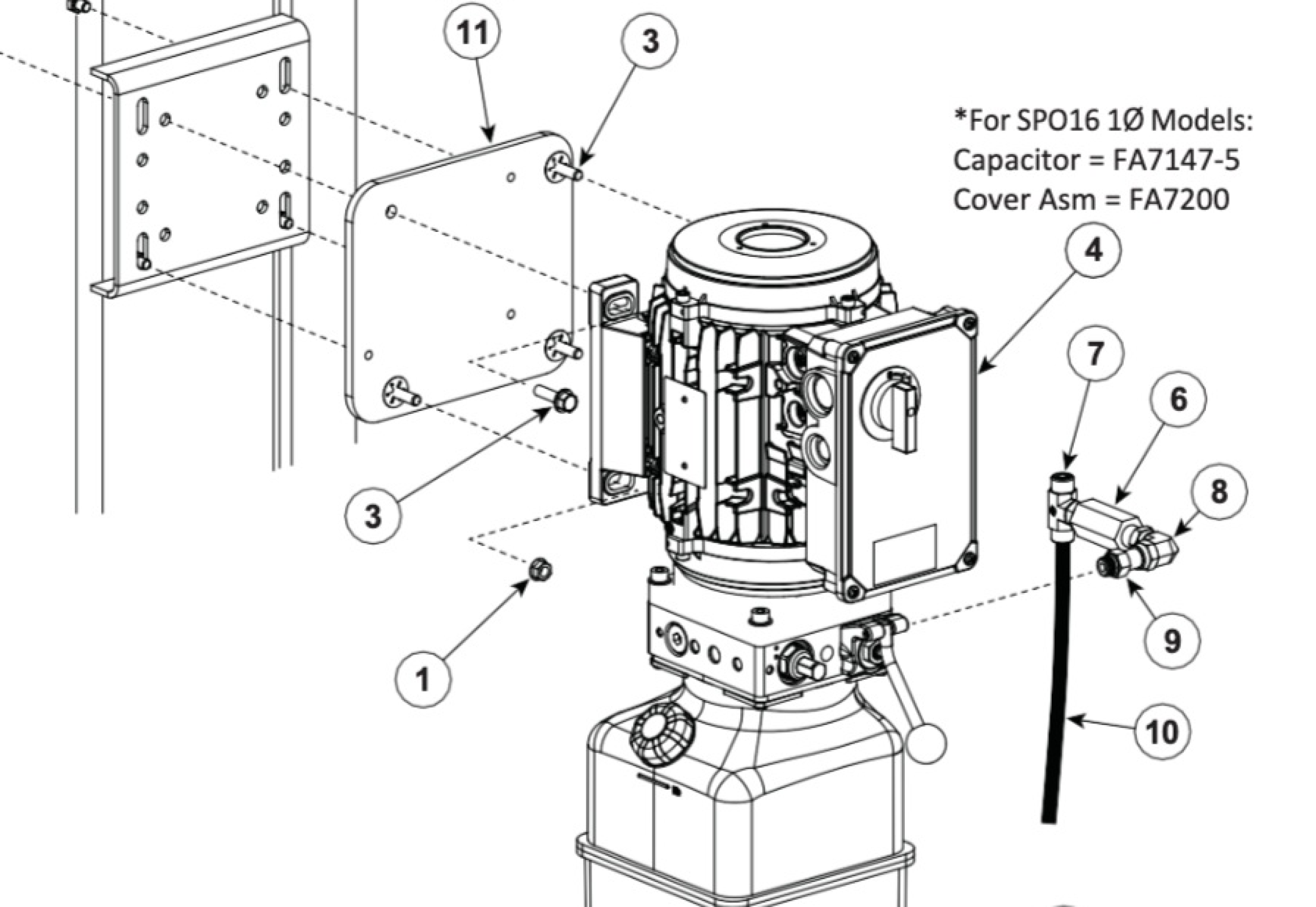 Highlighted location of this part in an interactive parts breakdown