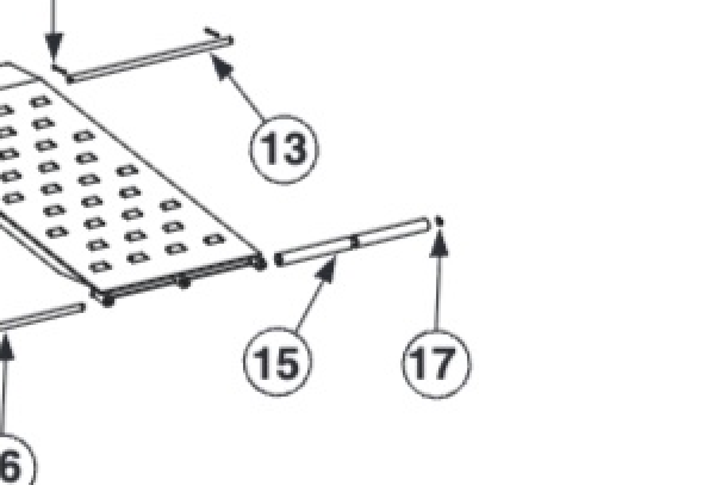Highlighted location of this part in an interactive parts breakdown