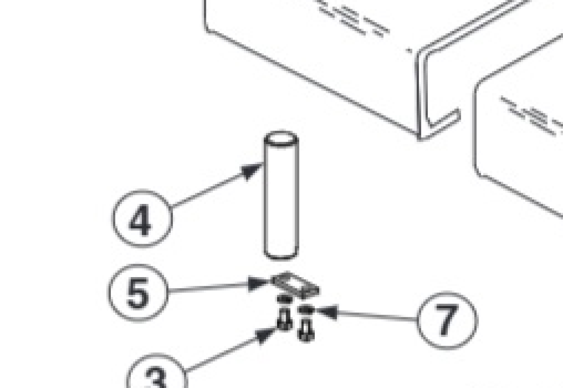 Highlighted location of this part in an interactive parts breakdown