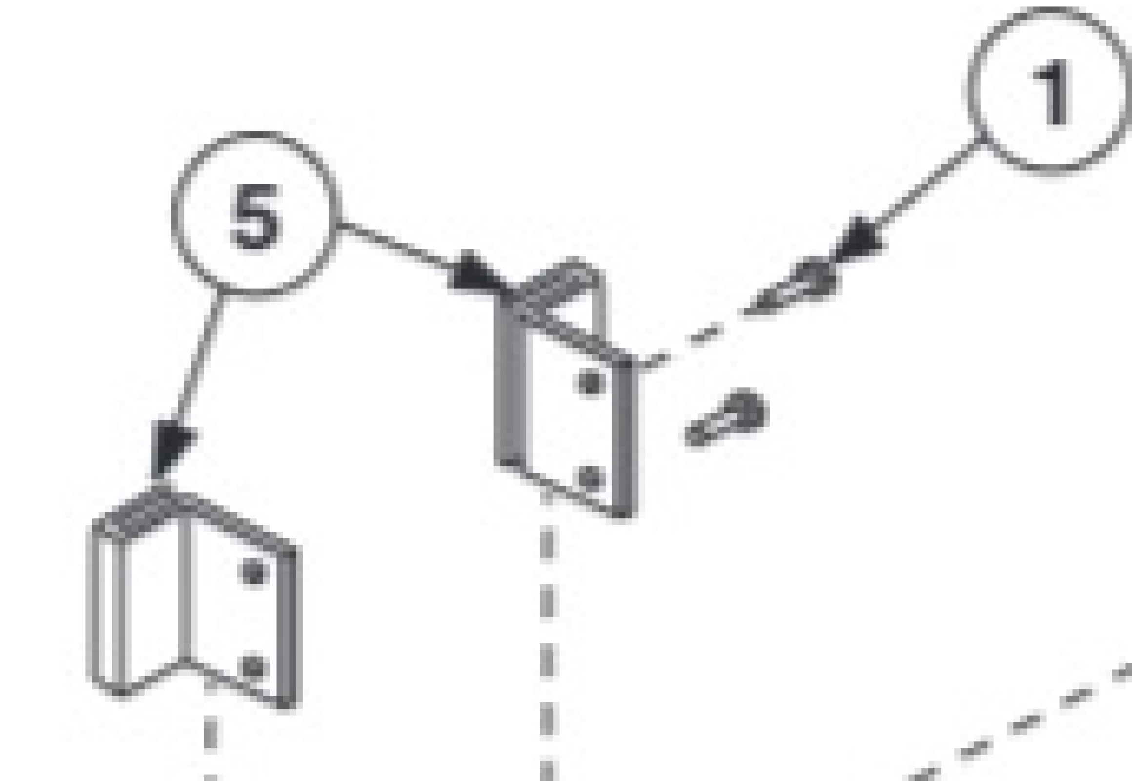 Highlighted location of this part in an interactive parts breakdown