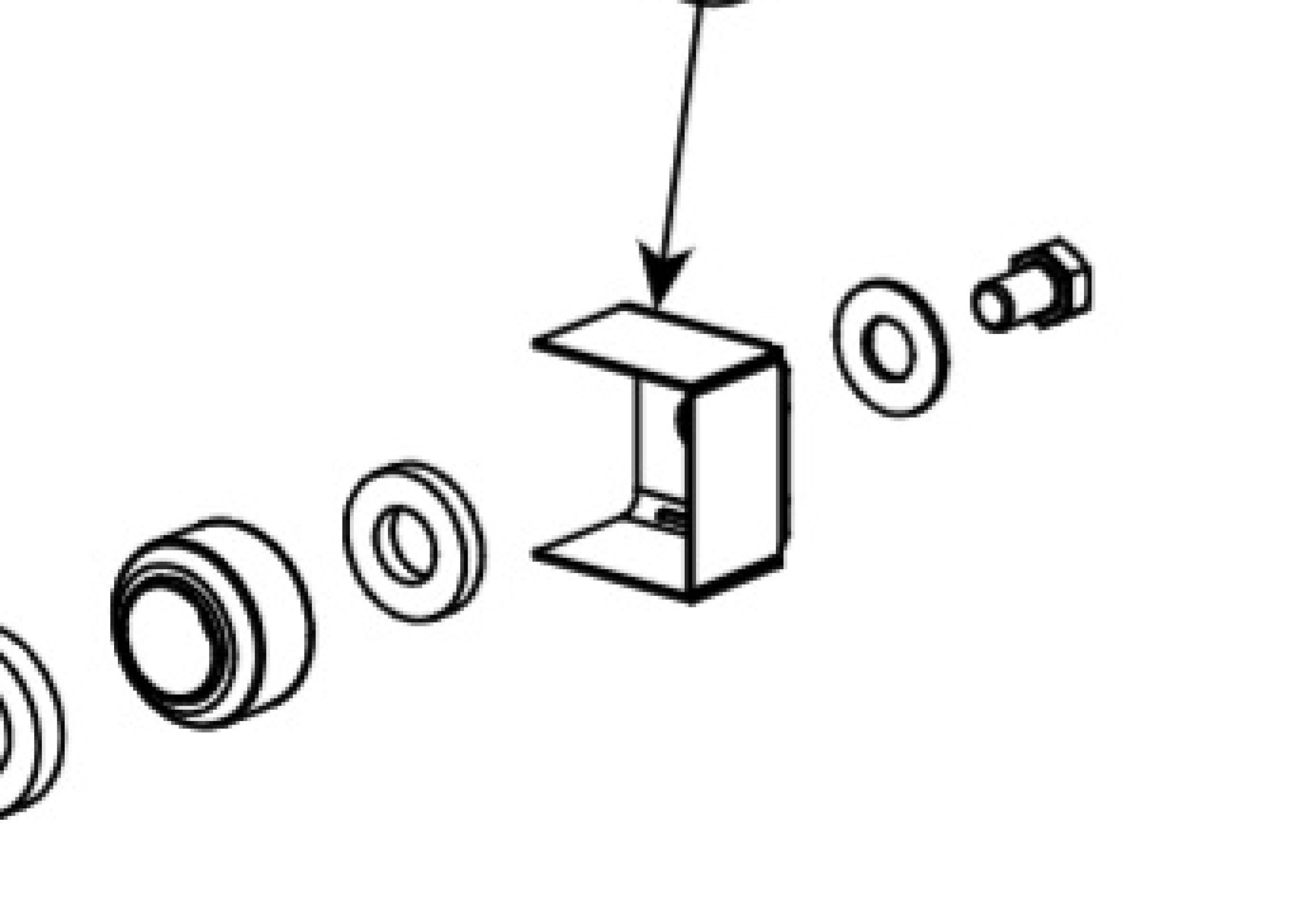 Highlighted location of this part in an interactive parts breakdown