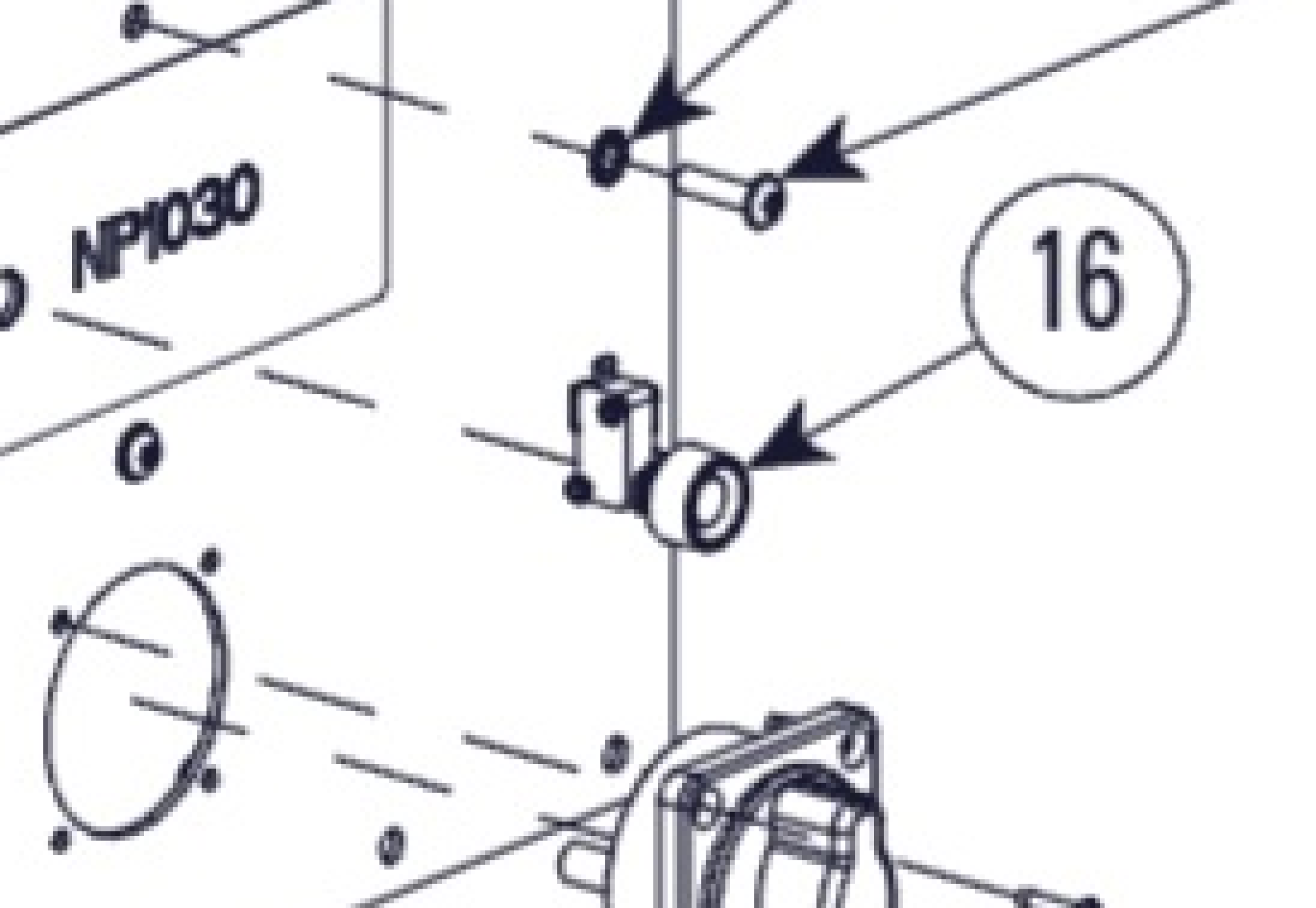 Highlighted location of this part in an interactive parts breakdown