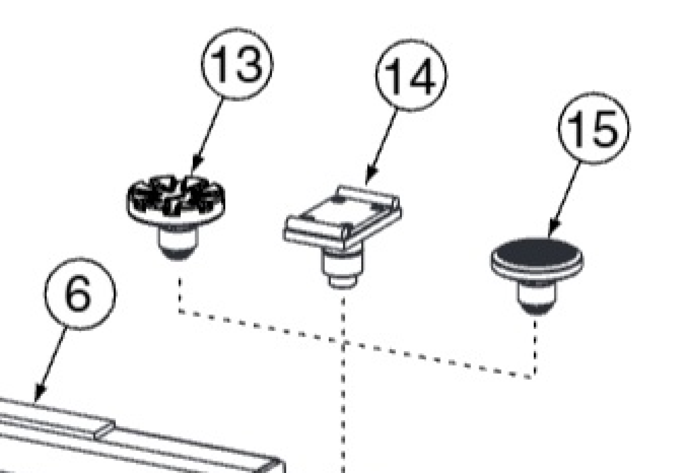 Highlighted location of this part in an interactive parts breakdown