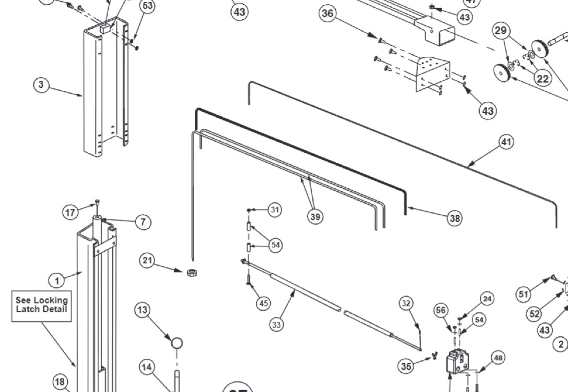 Highlighted location of this part in an interactive parts breakdown