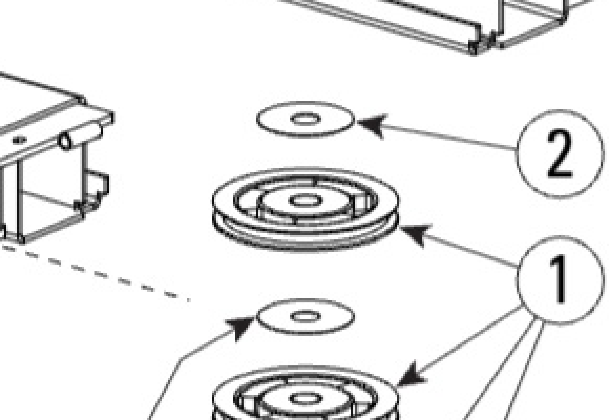Highlighted location of this part in an interactive parts breakdown