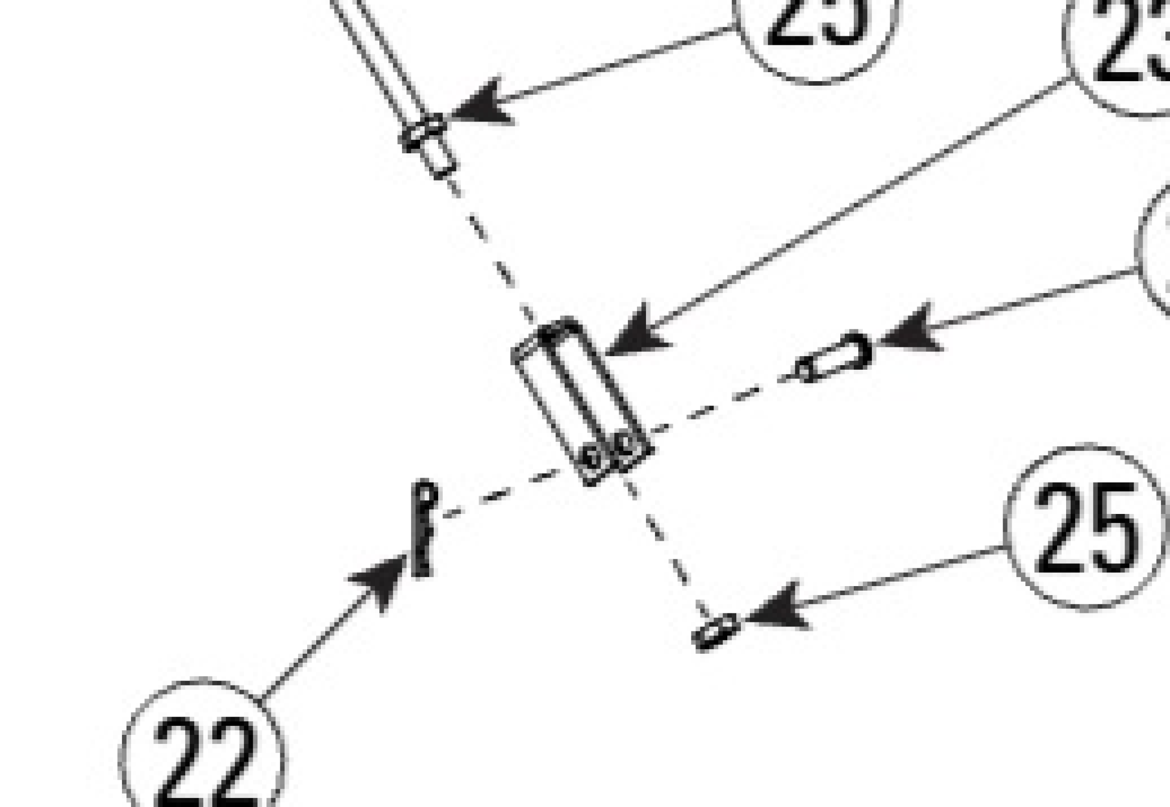 Highlighted location of this part in an interactive parts breakdown