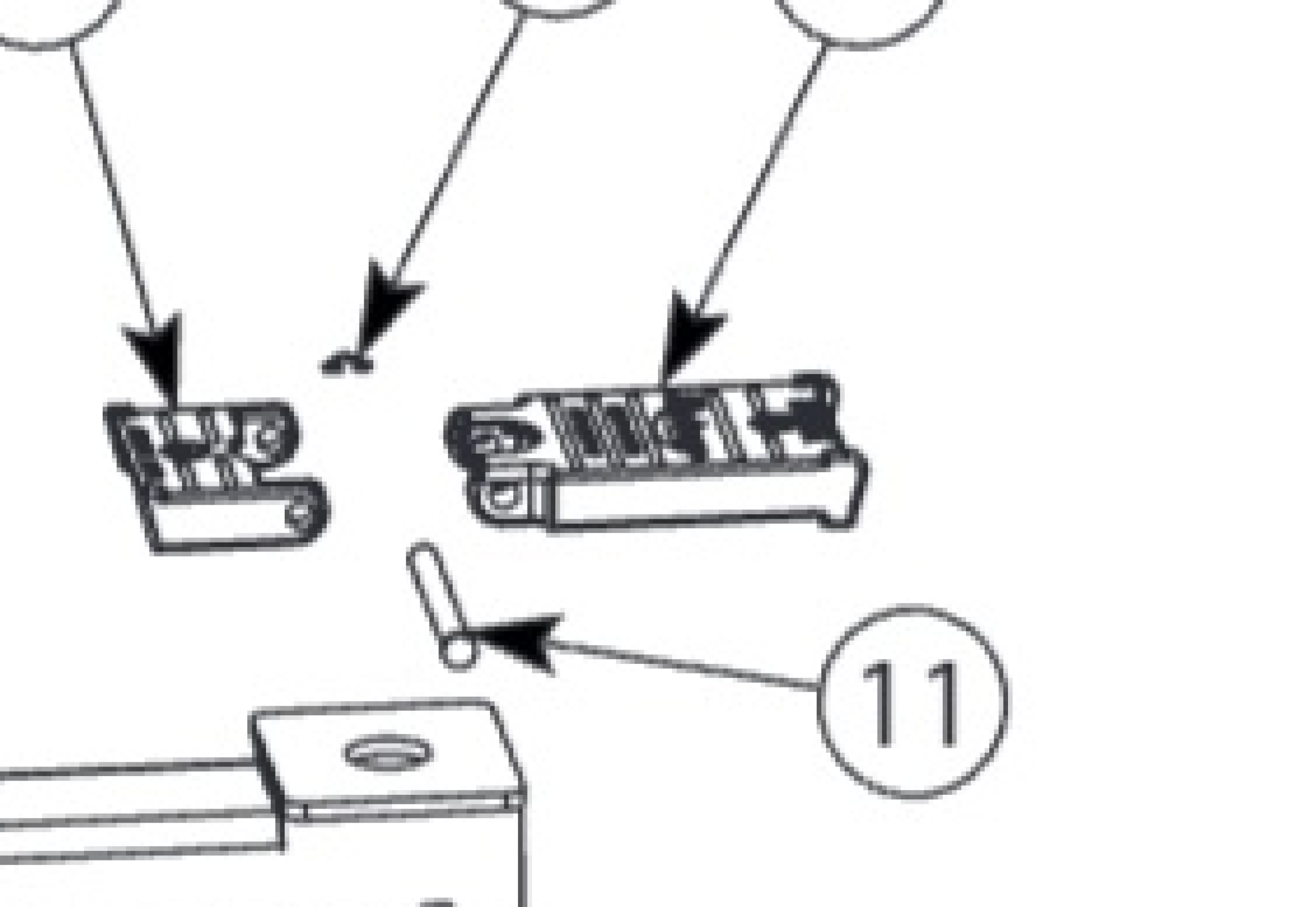 Highlighted location of this part in an interactive parts breakdown