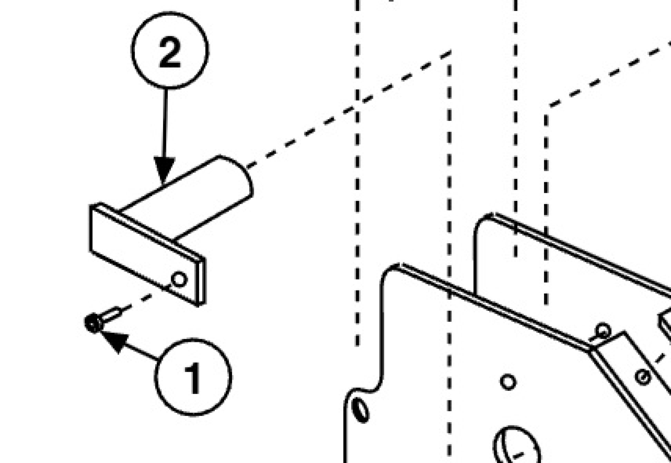 Highlighted location of this part in an interactive parts breakdown