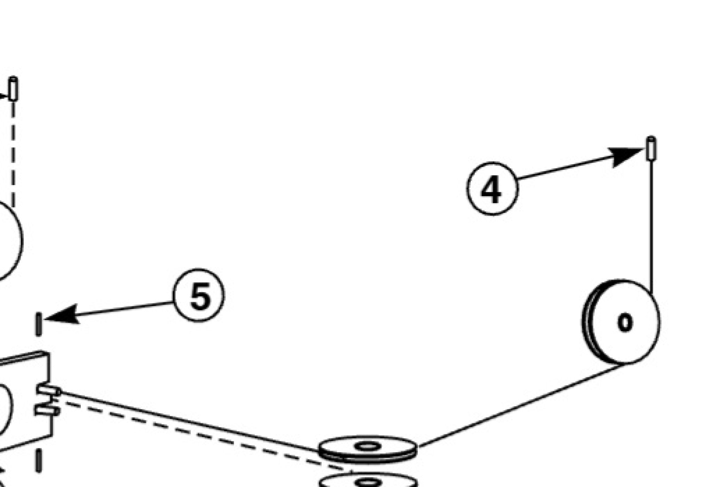 Highlighted location of this part in an interactive parts breakdown