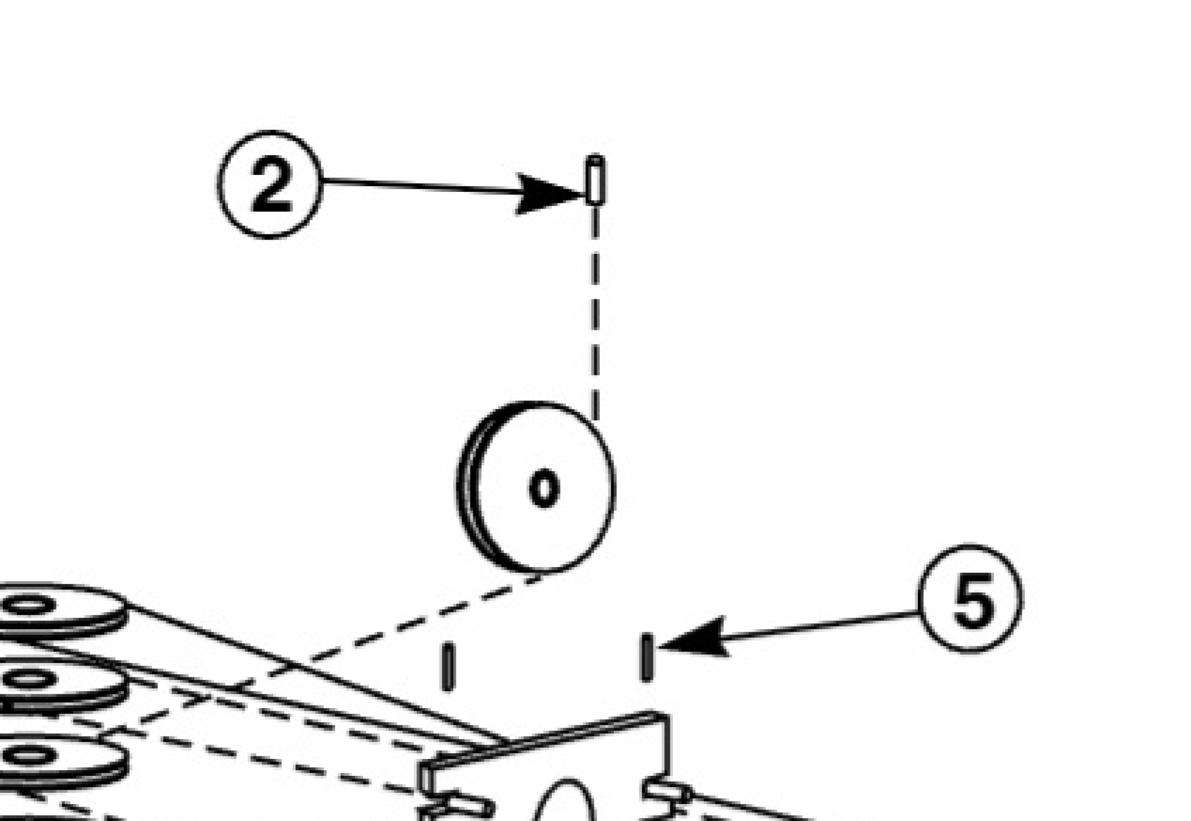 Highlighted location of this part in an interactive parts breakdown