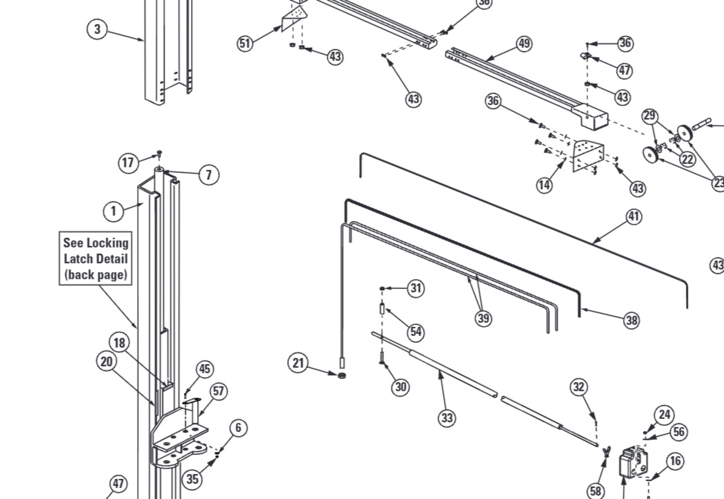 Highlighted location of this part in an interactive parts breakdown