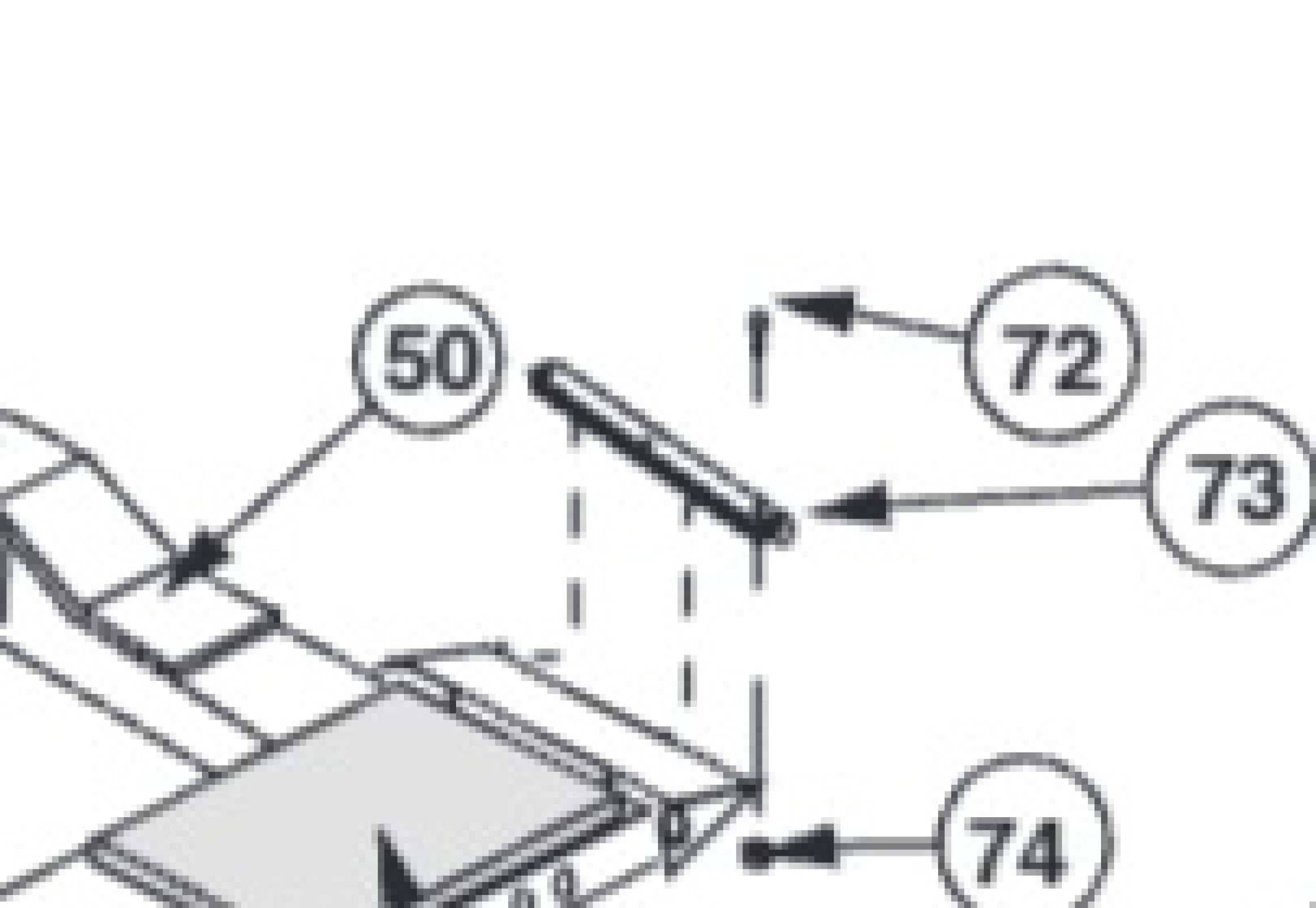 Highlighted location of this part in an interactive parts breakdown