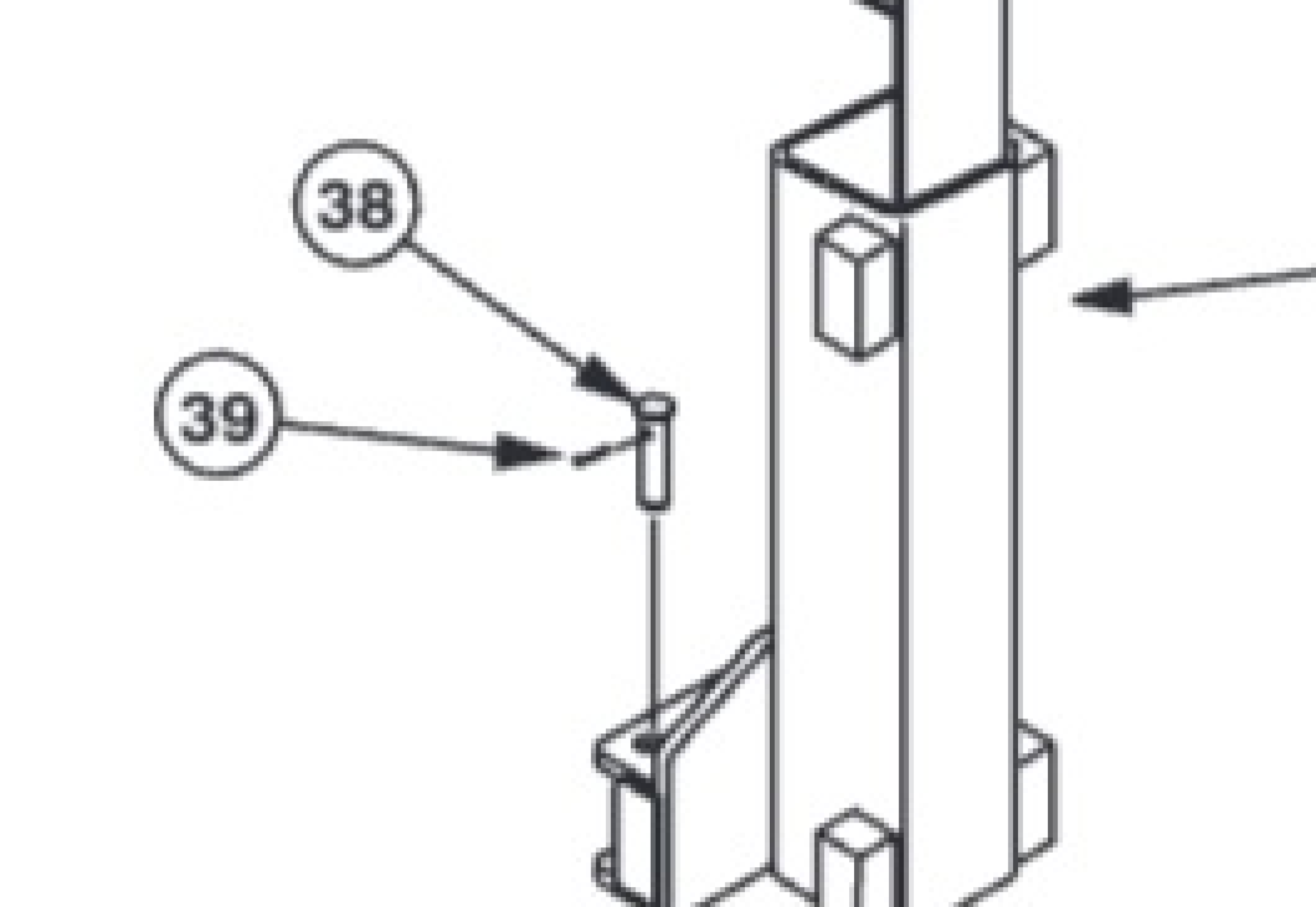 Highlighted location of this part in an interactive parts breakdown