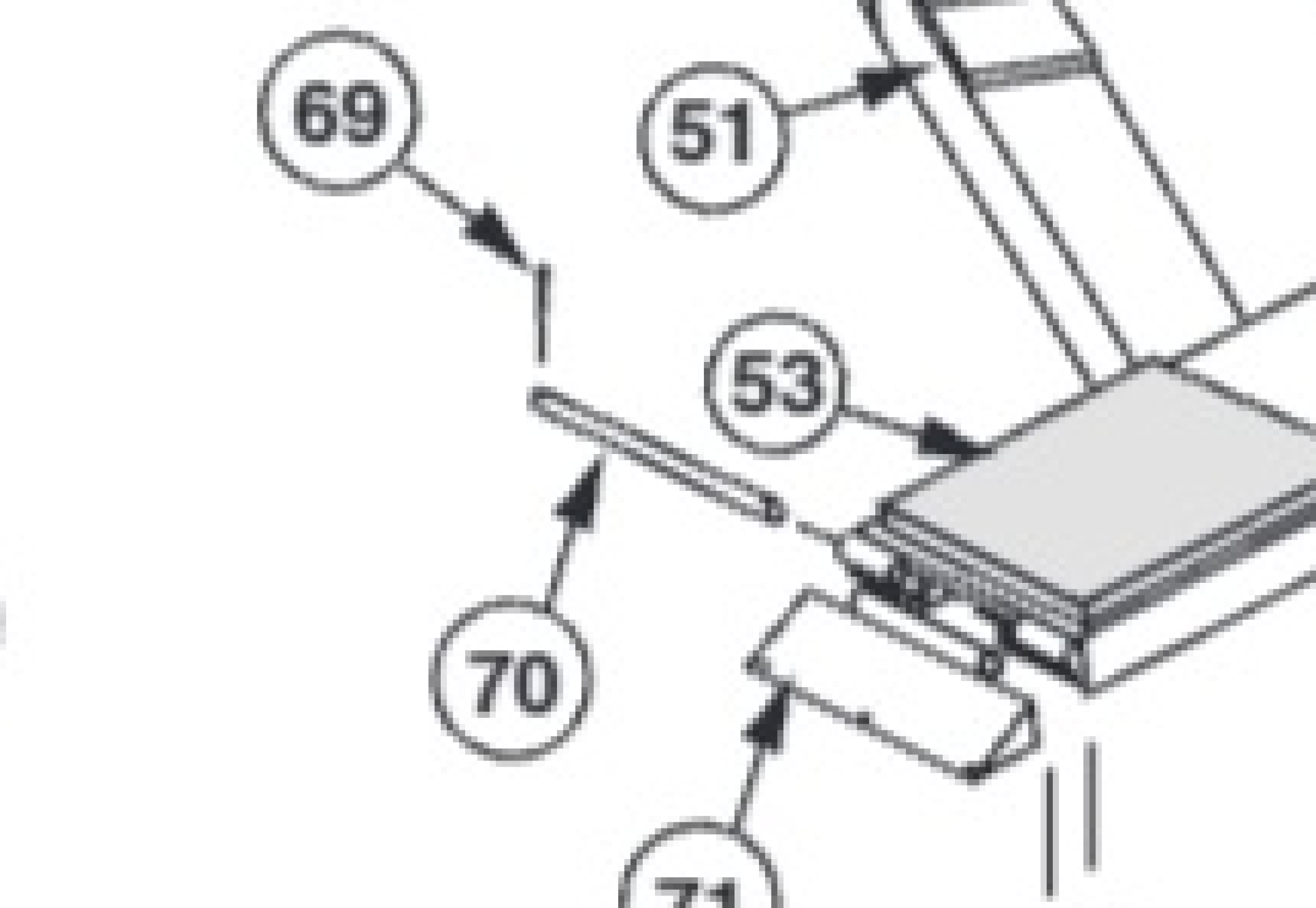 Highlighted location of this part in an interactive parts breakdown